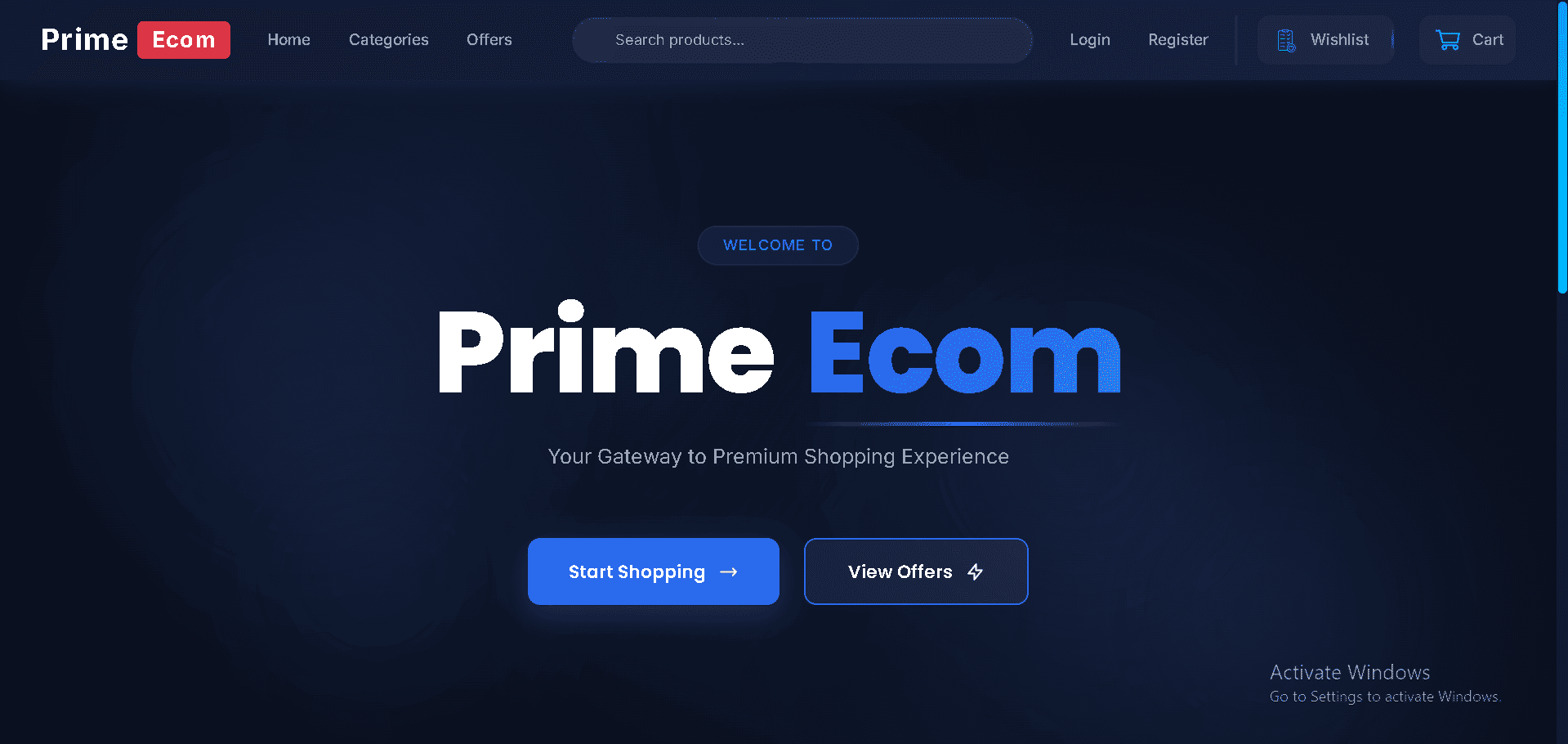 Prime Ecommerce
